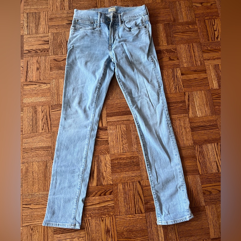 JCrew 250 Skinny Jeans / Light Wash / 28x30 - Picture 4 of 4